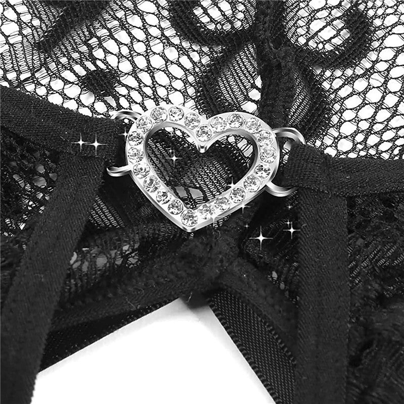 Women'S Sexy Lingerie Sleepwear Babydoll Underwear Lace Dress G-String Nightwear