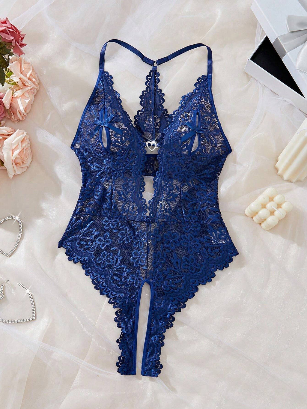 Women'S Sexy Lingerie Sleepwear Babydoll Underwear Lace Dress G-String Nightwear