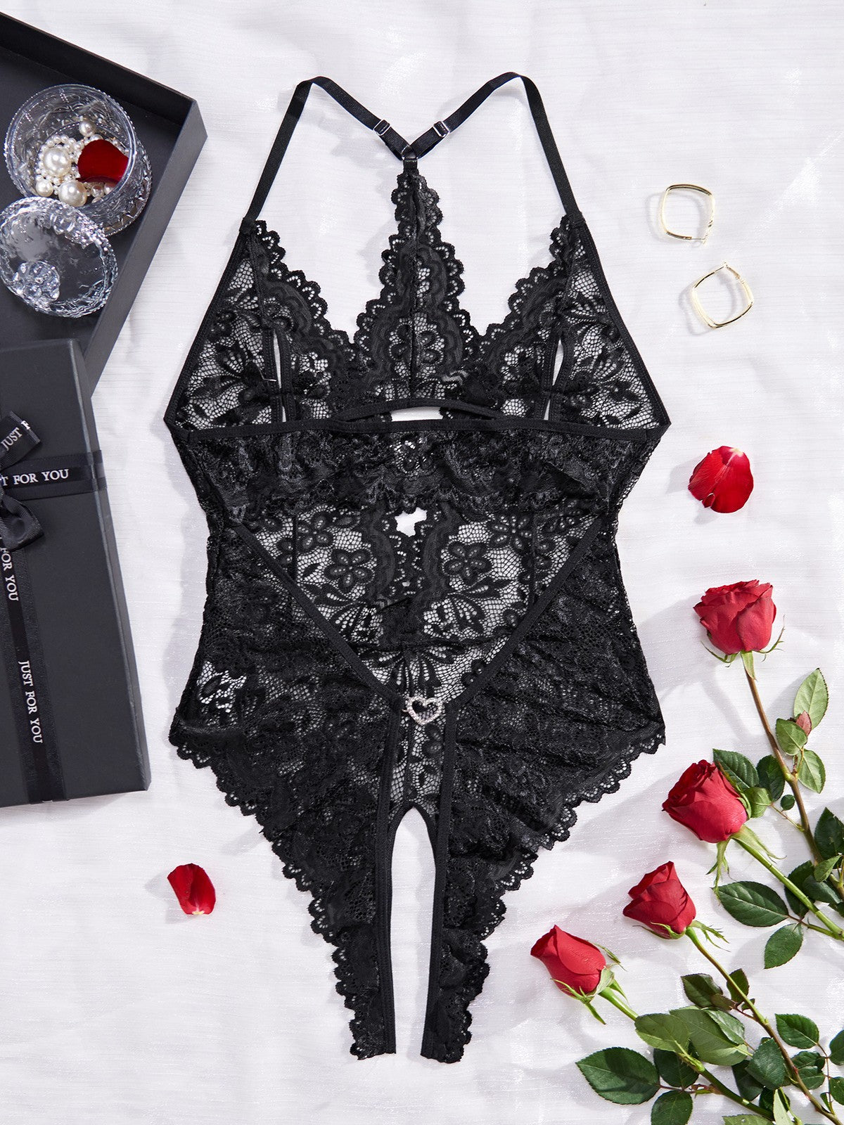 Women'S Sexy Lingerie Sleepwear Babydoll Underwear Lace Dress G-String Nightwear